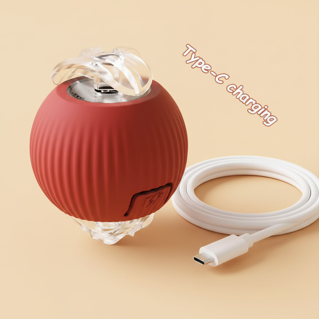 Whisker Chase — Automatic Rolling Cat Toy