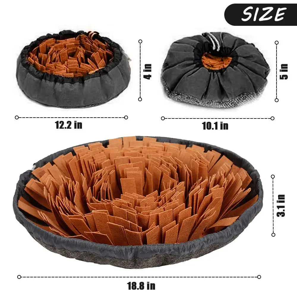 Pet Snuffle Mat for Dogs & Cats – Slow Feeder, Mental Stimulation, Machine Washable