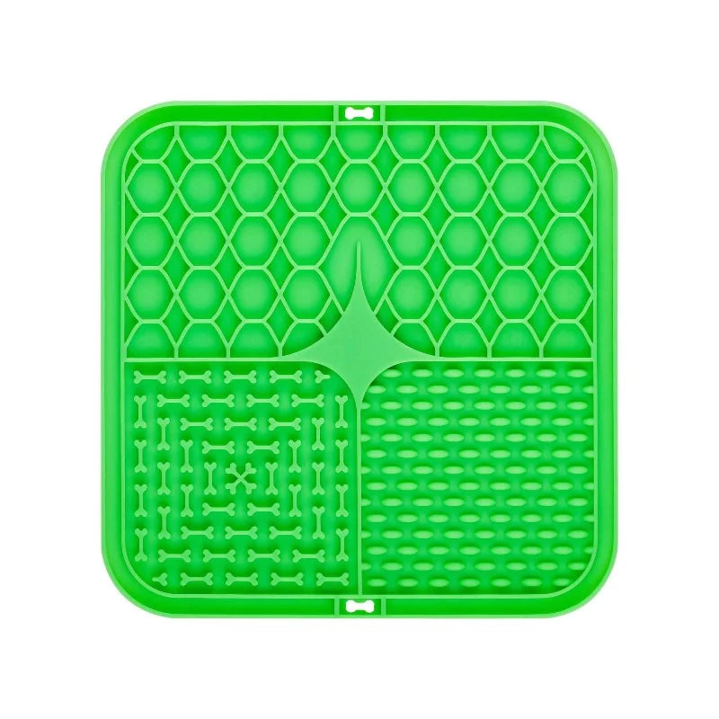 Silicone Lick Mat for Dogs – Slow Feeder, Bath Distraction & Training Aid