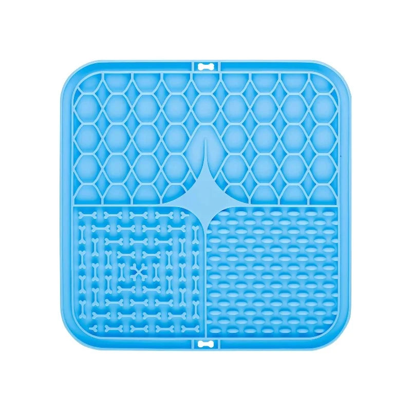 Silicone Lick Mat for Dogs – Slow Feeder, Bath Distraction & Training Aid