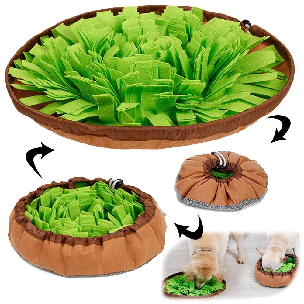 Pet Snuffle Mat for Dogs & Cats – Slow Feeder, Mental Stimulation, Machine Washable