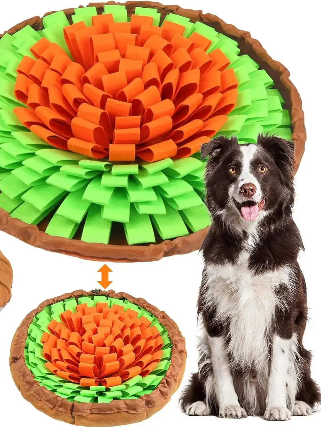 Pet Snuffle Mat for Dogs & Cats – Slow Feeder, Mental Stimulation, Machine Washable