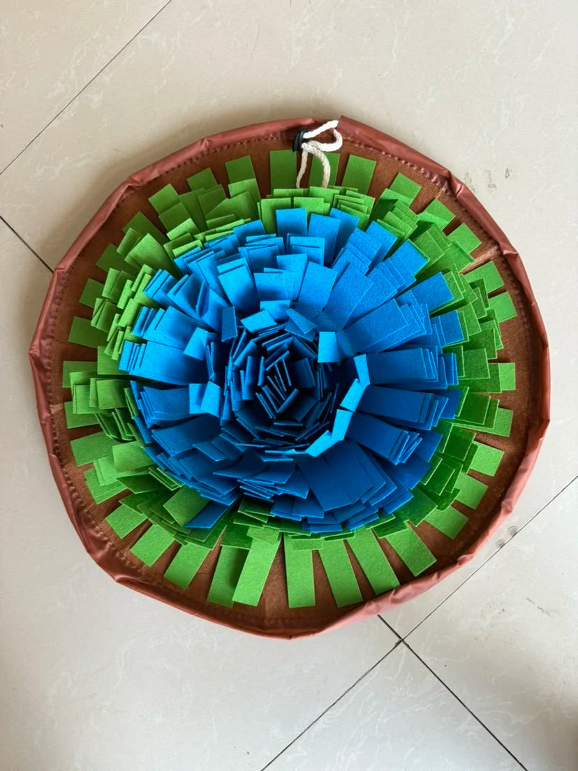 Pet Snuffle Mat for Dogs & Cats – Slow Feeder, Mental Stimulation, Machine Washable