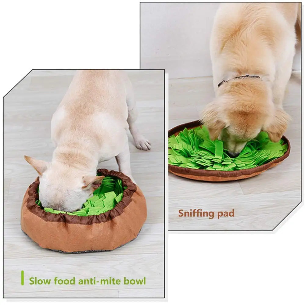 Pet Snuffle Mat for Dogs & Cats – Slow Feeder, Mental Stimulation, Machine Washable